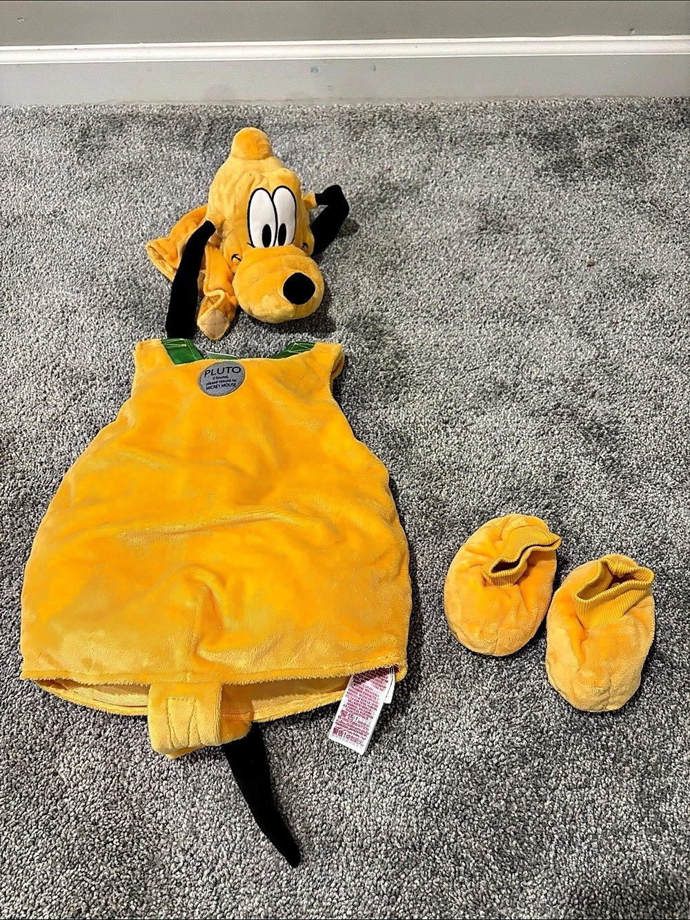 Disney Baby Pluto Costume with Booties